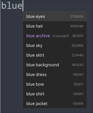 autocomplete